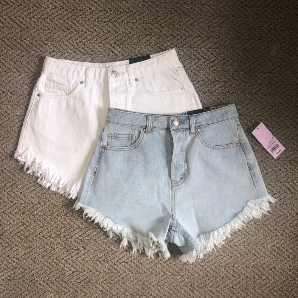 SET OF 2 Wild Fable High Waist Jean Shorts
